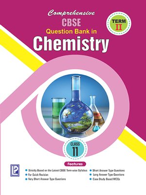 cover image of Comprehensive CBSE Question Bank in Chemistry XI (Term II)